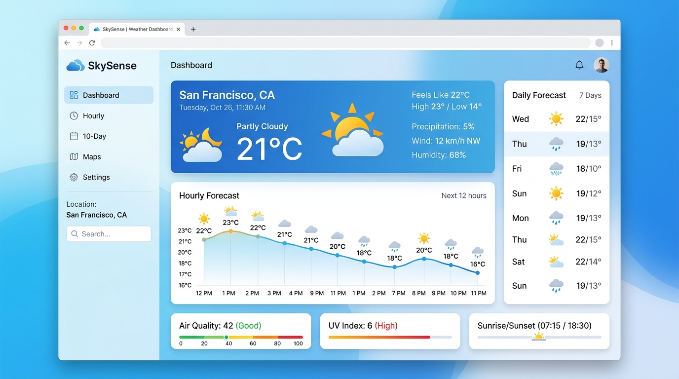 Weather App Screenshot